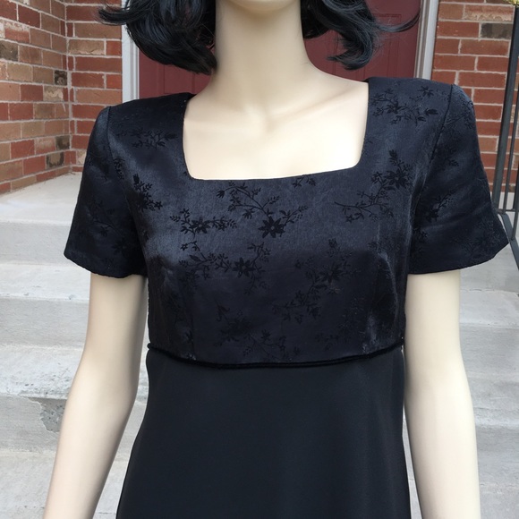 Donna Ricco New York Petite Little Black Dress - Picture 3 of 9